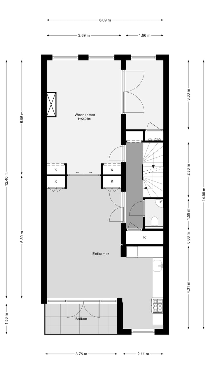 Foto 57 van Henegouwerlaan 106-A02
