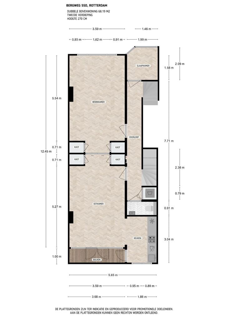 Foto 27 van Bergweg 55-D