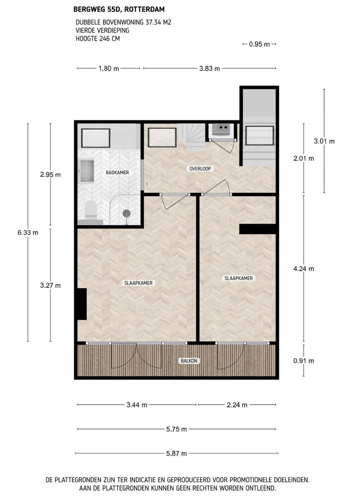 Foto 29 van Bergweg 55-D