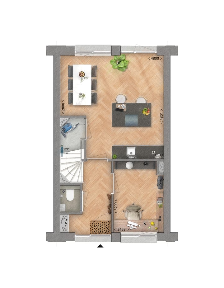 Foto 7 van Multi functionele 'Fabrieks' woningen (Bouwnr. 19 (hoek))