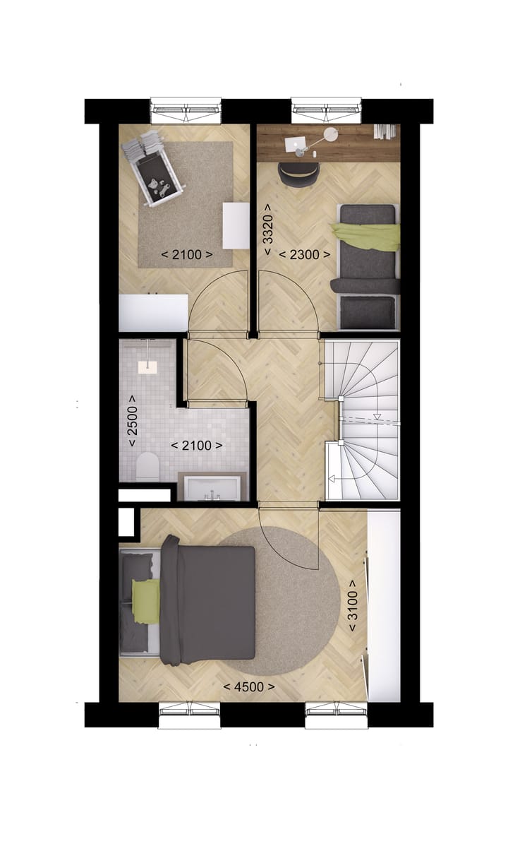 Foto 4 van A (Bouwnr. 6)