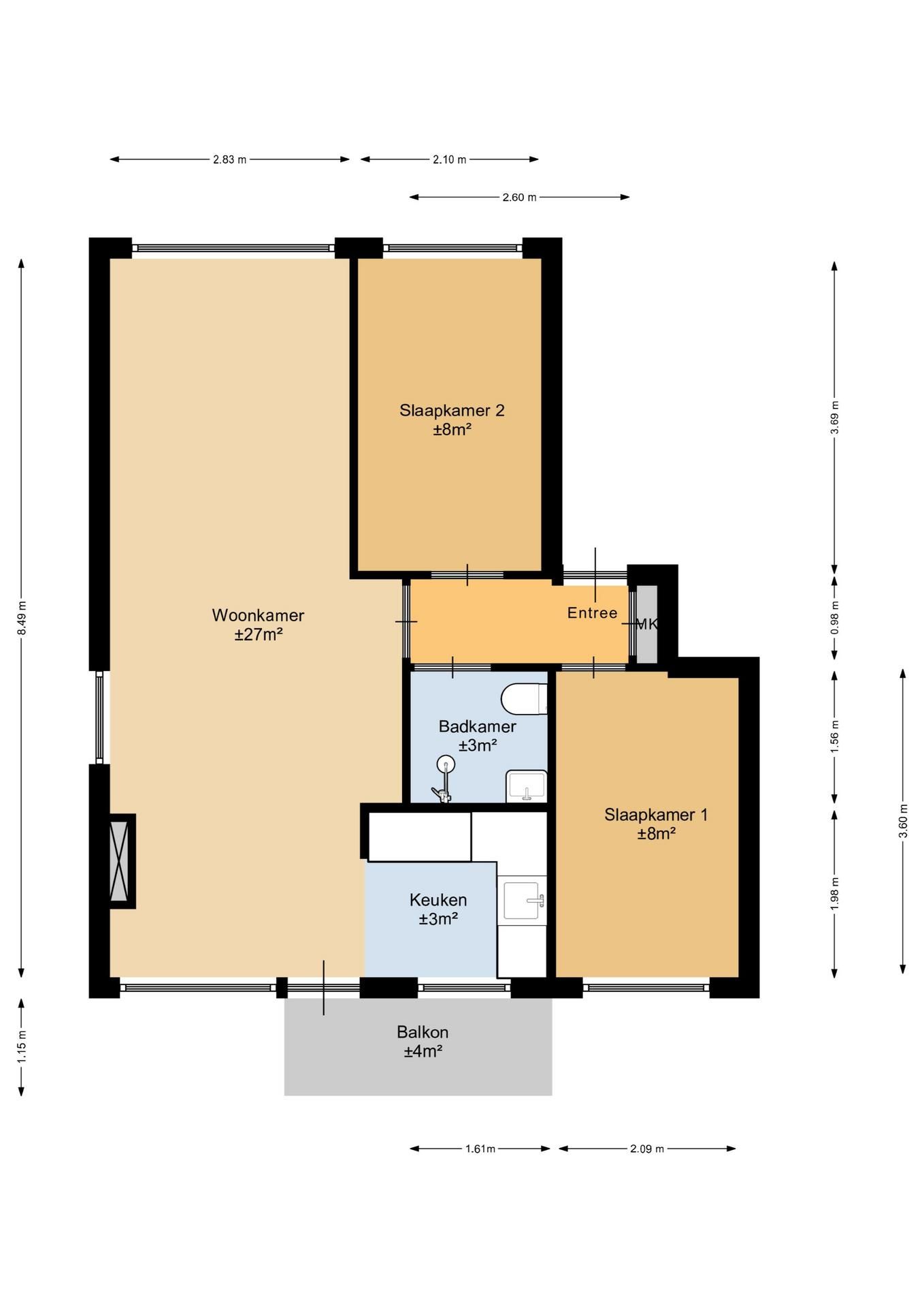 Foto 12 van Amelandsestraat 38-B