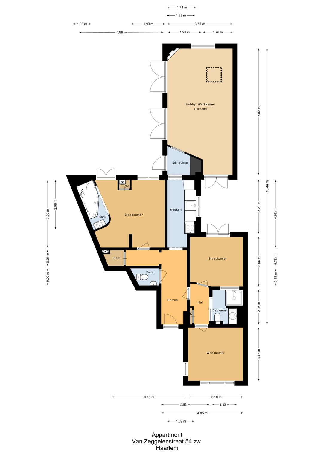 Foto 32 van Van Zeggelenstraat 54-ZW