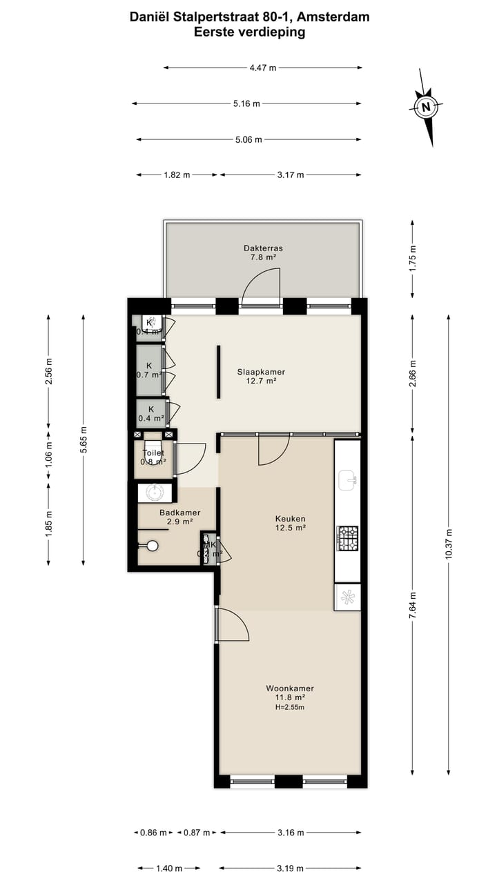 Foto 22 van Daniël Stalpertstraat 80-1