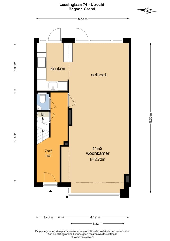 Foto 61 van Lessinglaan 74