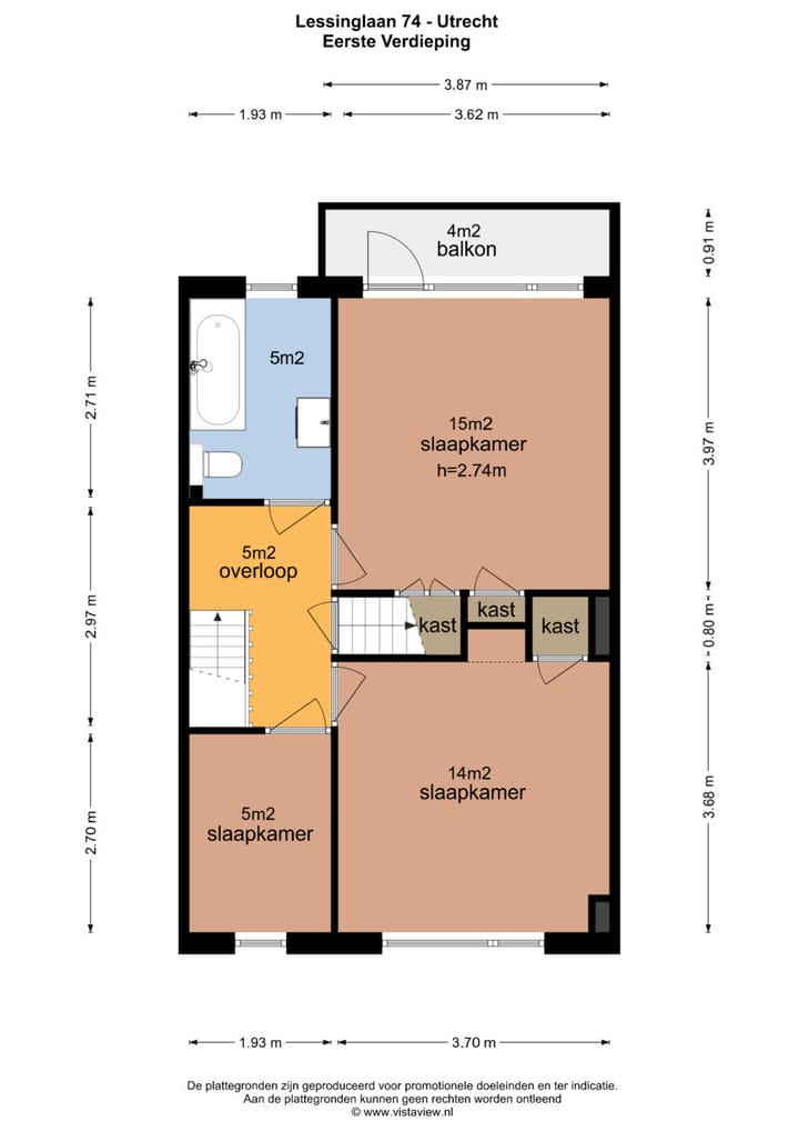 Foto 62 van Lessinglaan 74