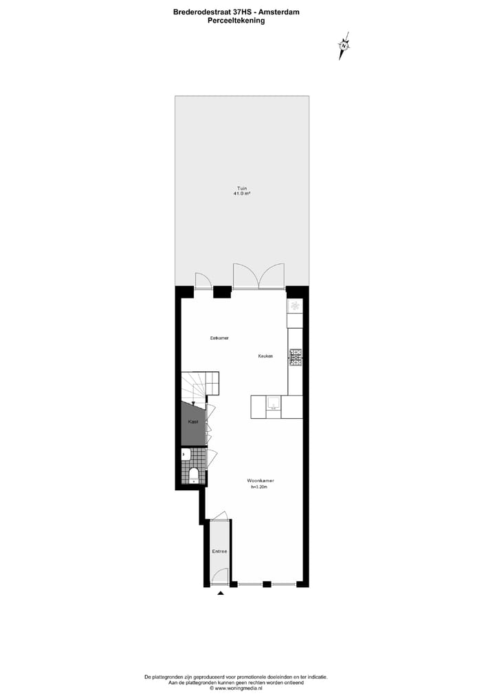 Foto 38 van Brederodestraat 37-H