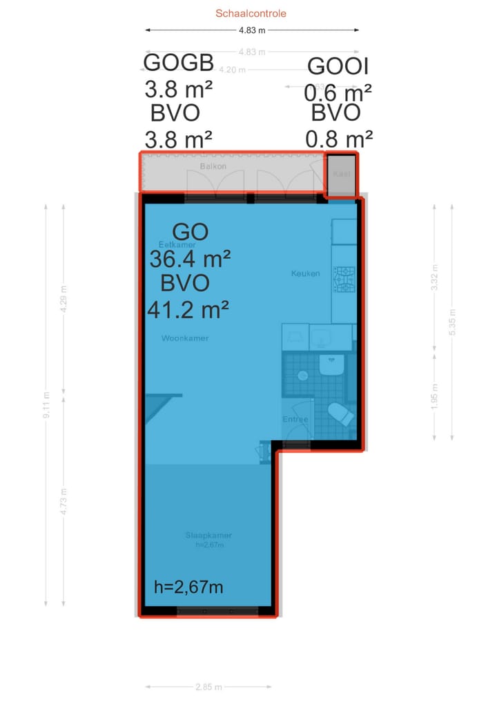 Foto 22 van De Kempenaerstraat 40-1