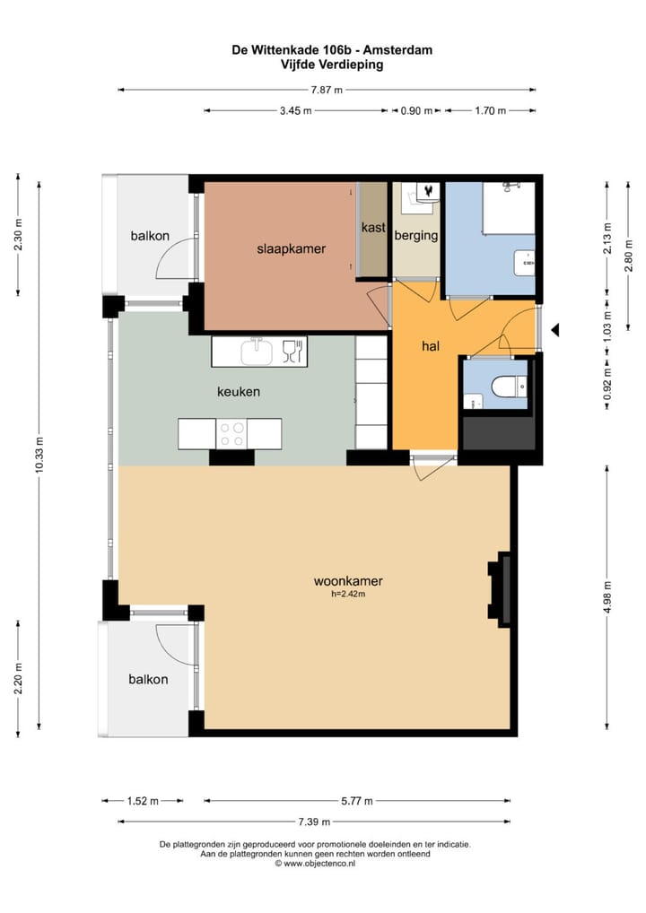 Foto 27 van De Wittenkade 106-B