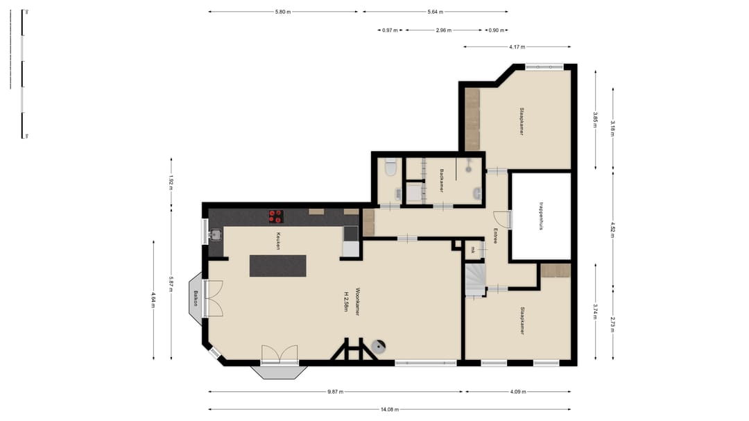 Foto 43 van Maasstraat 30-3