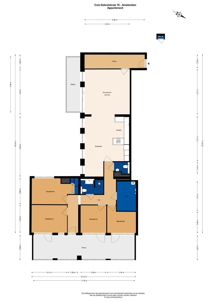 Foto 35 van Cola Debrotstraat 18
