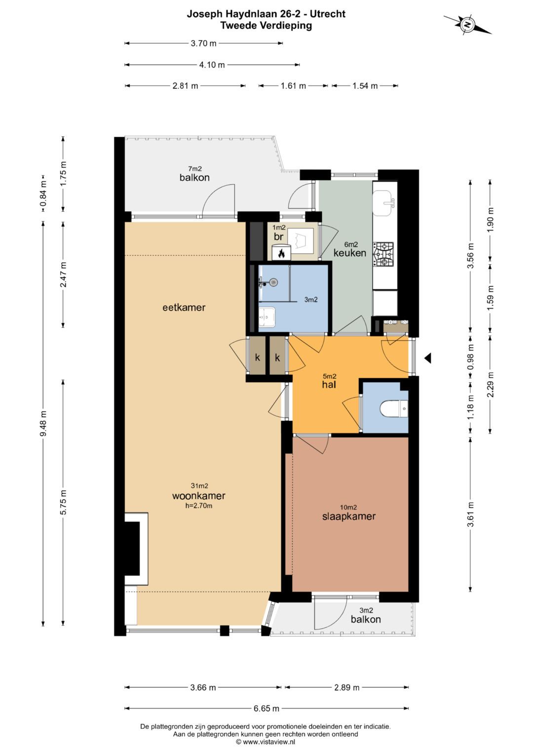 Foto 16 van Joseph Haydnlaan 26-2