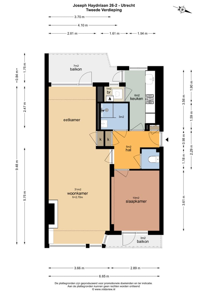 Foto 16 van Joseph Haydnlaan 26-2