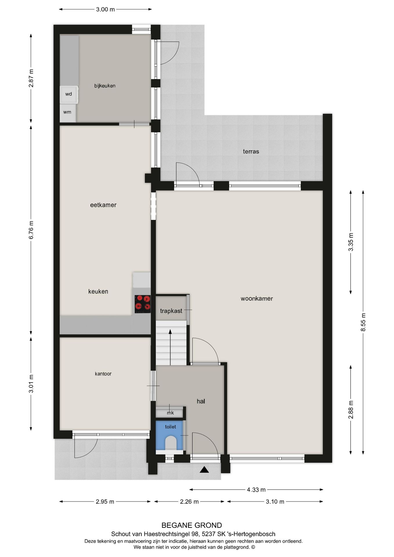 Foto 44 van Schout van Haestrechtsingel 98