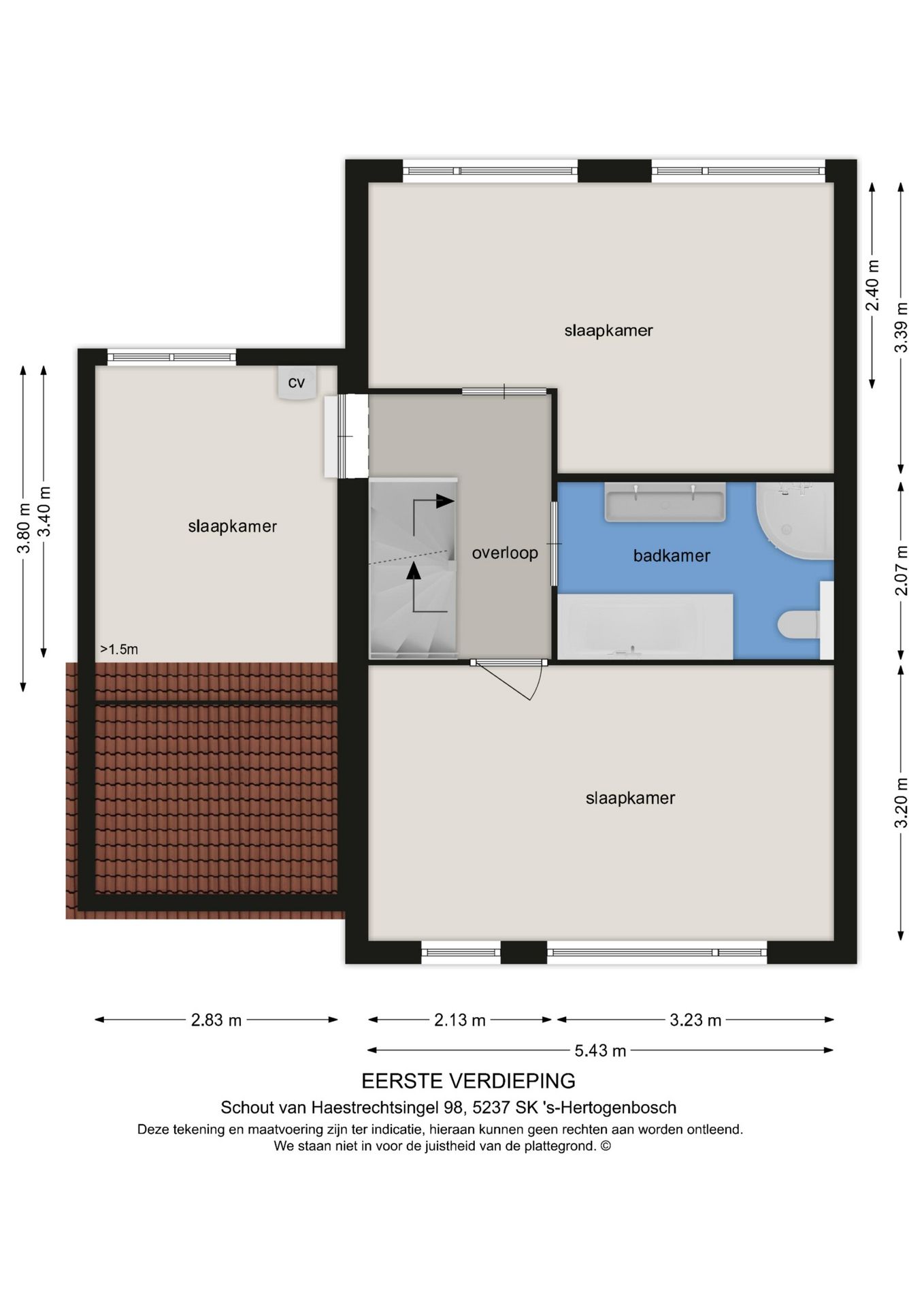 Foto 45 van Schout van Haestrechtsingel 98