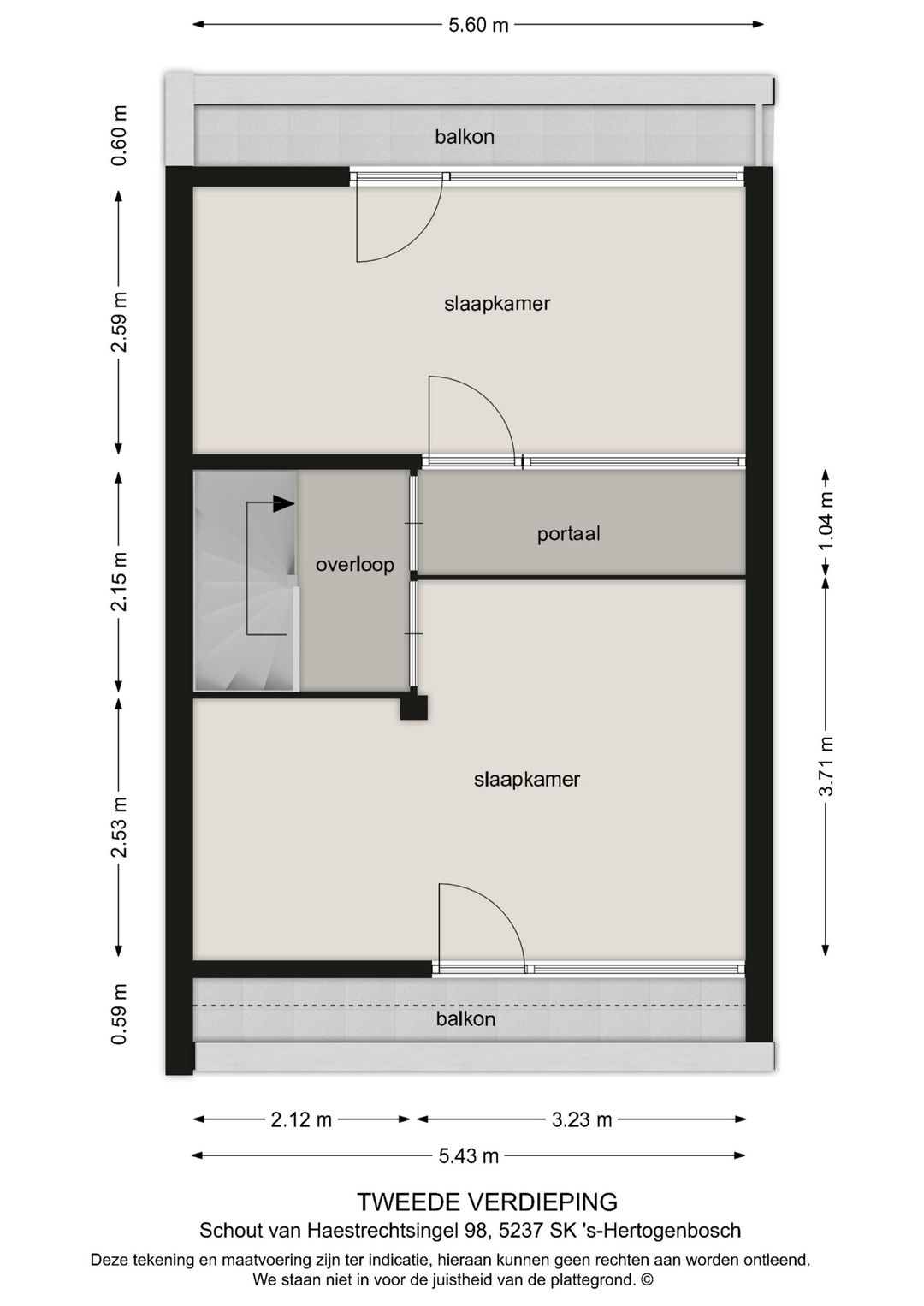 Foto 46 van Schout van Haestrechtsingel 98