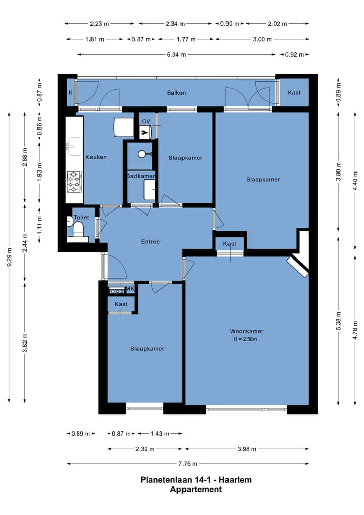 Foto 29 van Planetenlaan 14-I