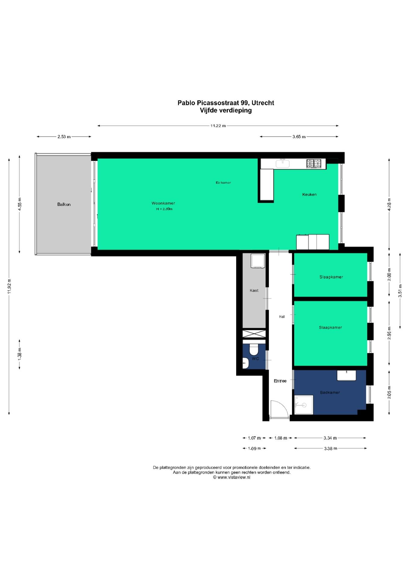 Foto 39 van Pablo Picassostraat 99