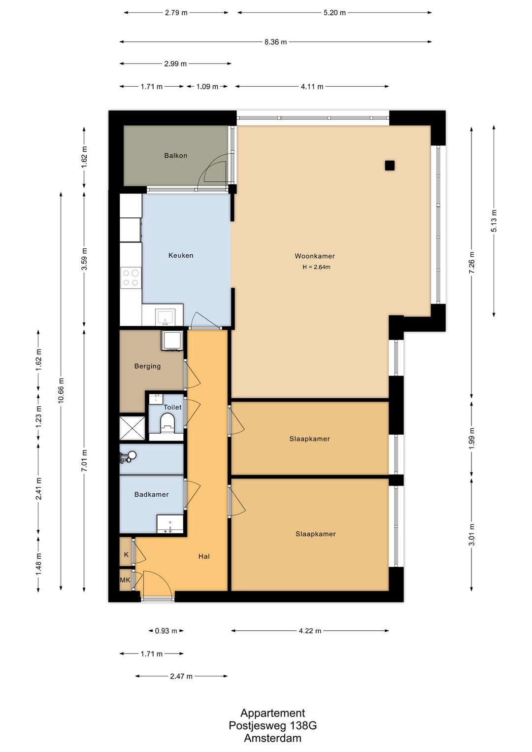Foto 38 van Postjesweg 138-G