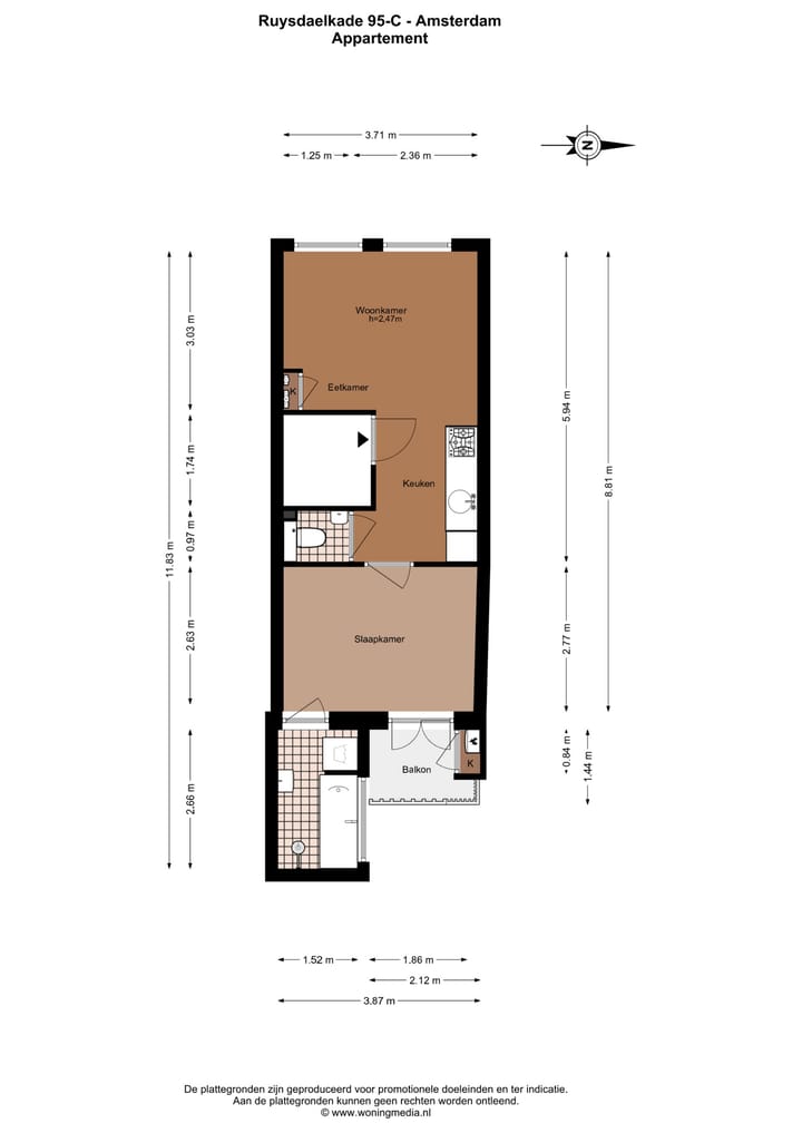 Foto 19 van Ruysdaelkade 95-C