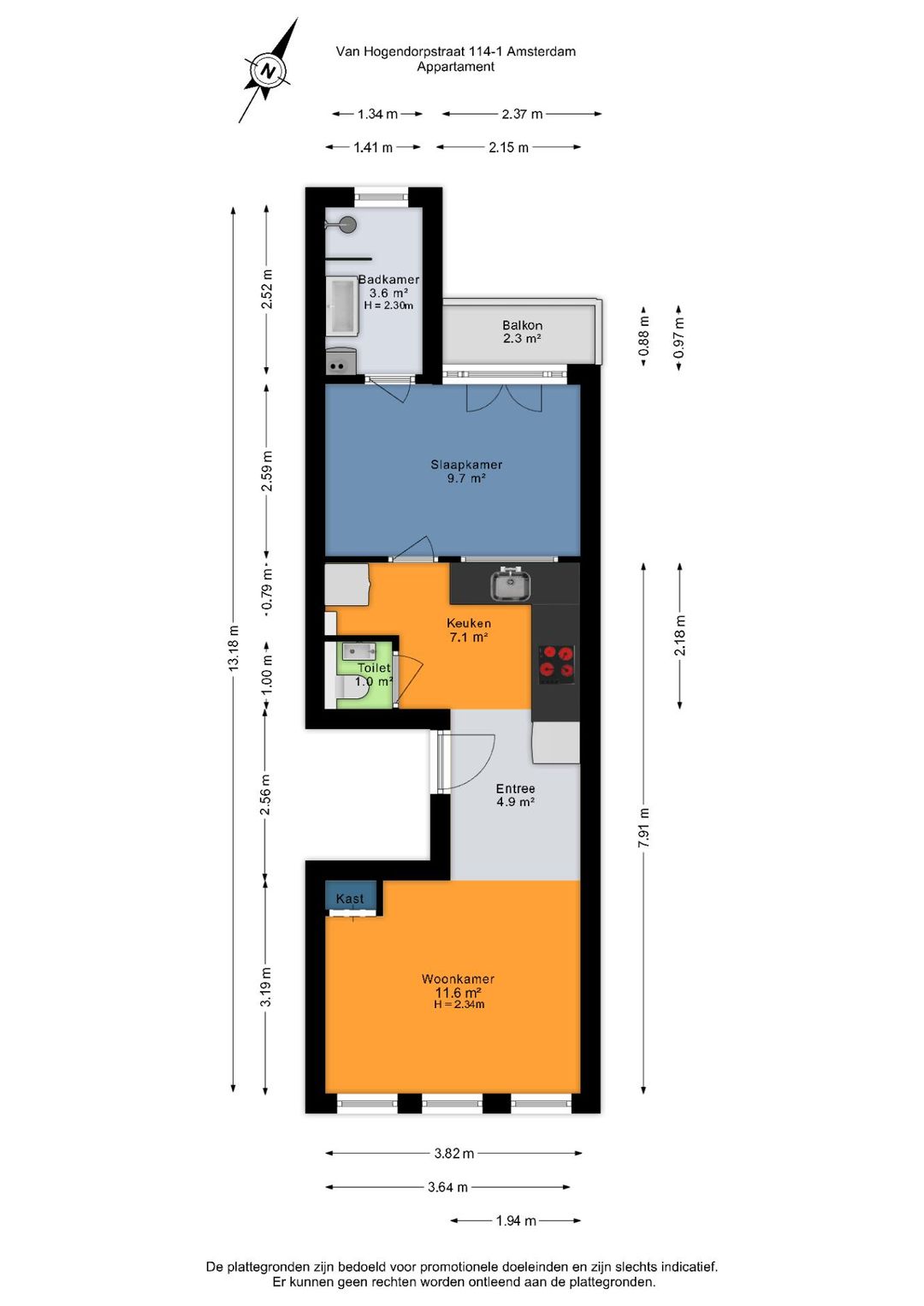 Foto 26 van Van Hogendorpstraat 114-1