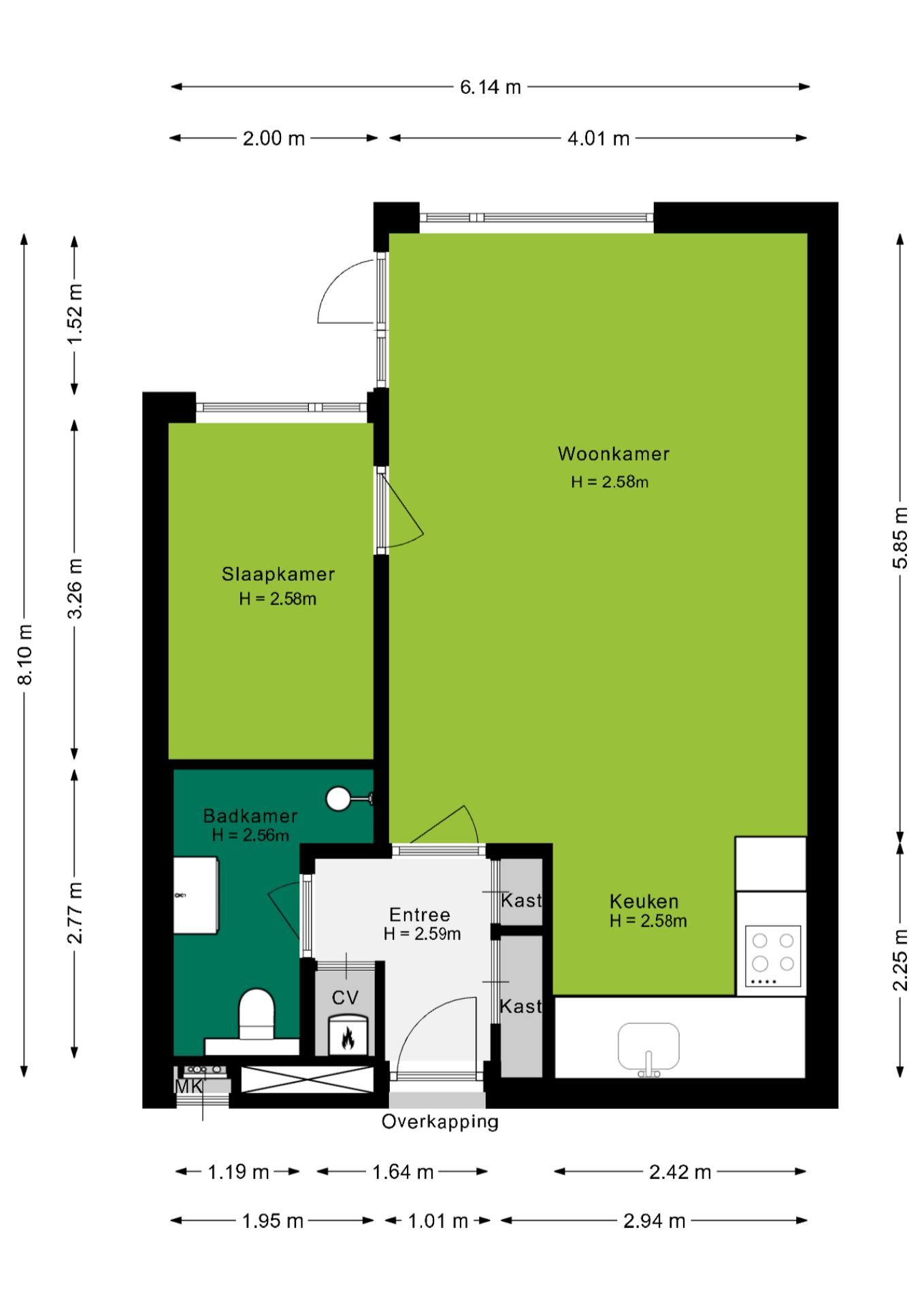 Foto 24 van Sint Ansfridusstraat 30-B