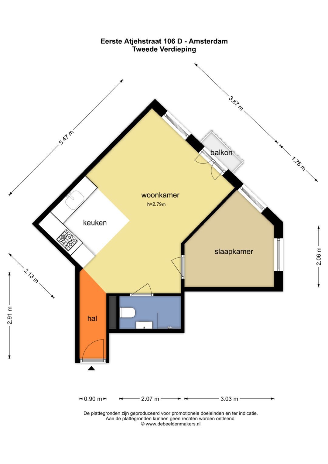 Foto 18 van Eerste Atjehstraat 106-D