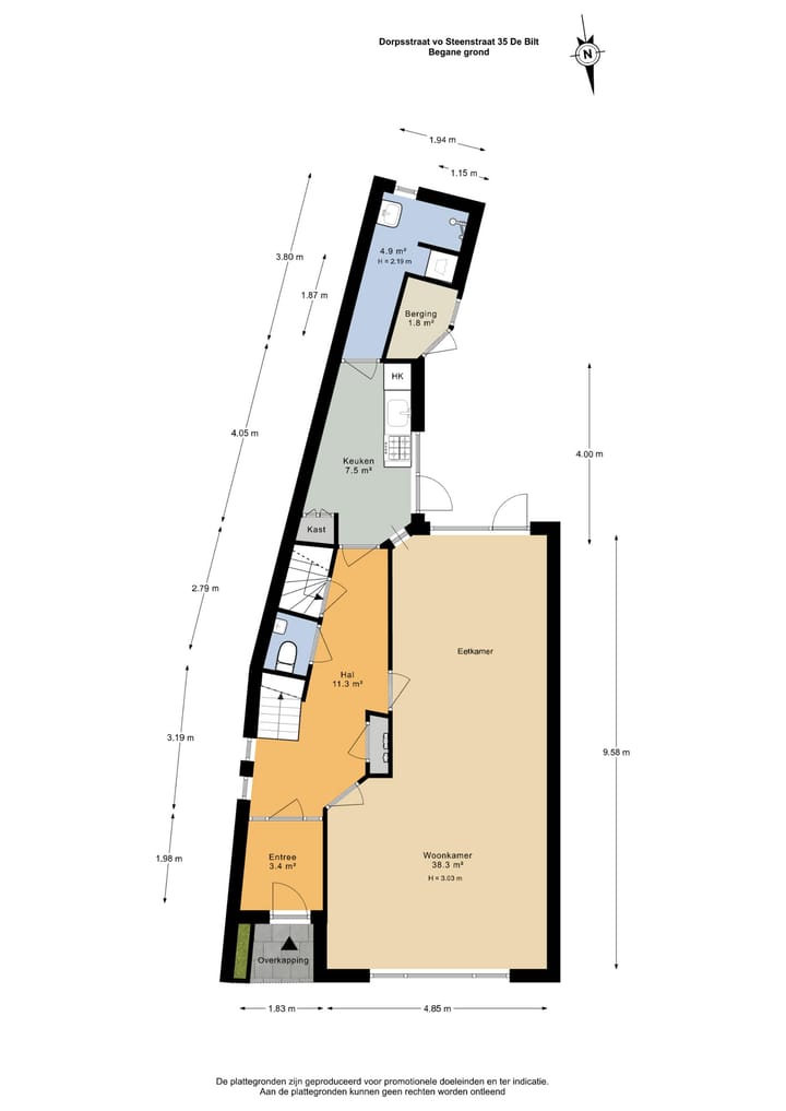 Foto 44 van Dorpsstraat vo Steenstraat 35
