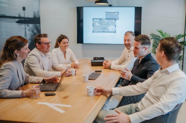 Een promotiefoto voor op kantoor