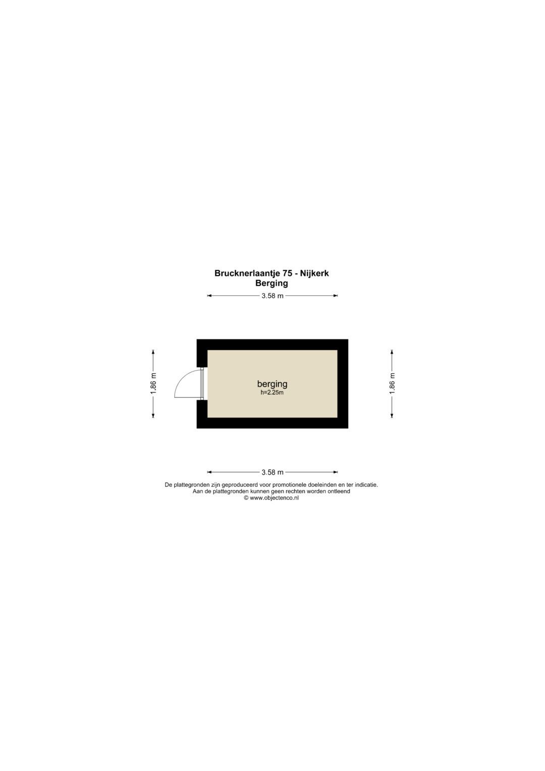 Foto 31 van Brucknerlaantje 75