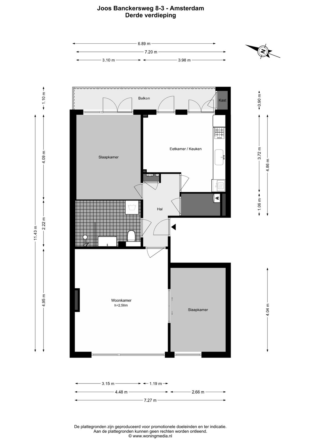 Foto 28 van Joos Banckersweg 8-3