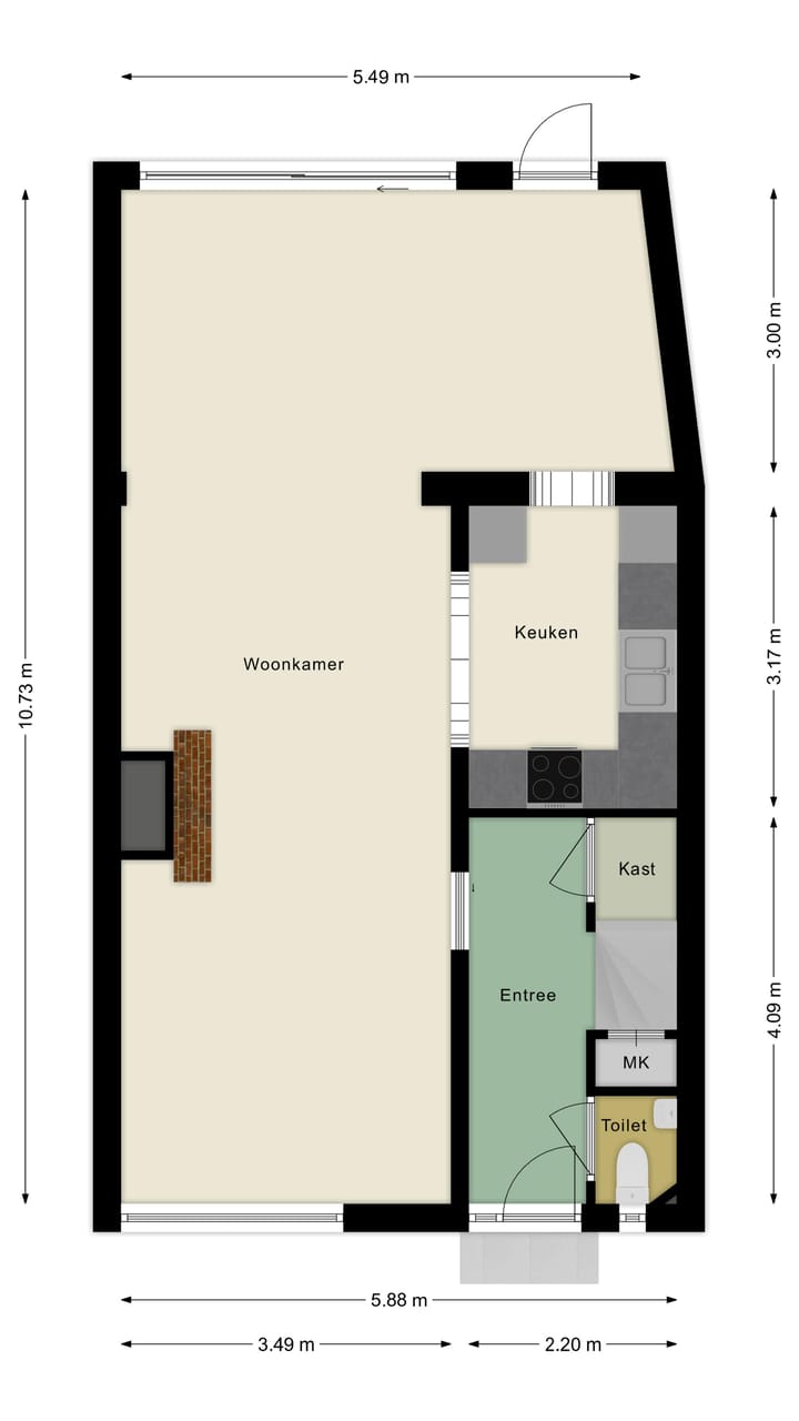 Foto 45 van Engelbrechtstraat 29