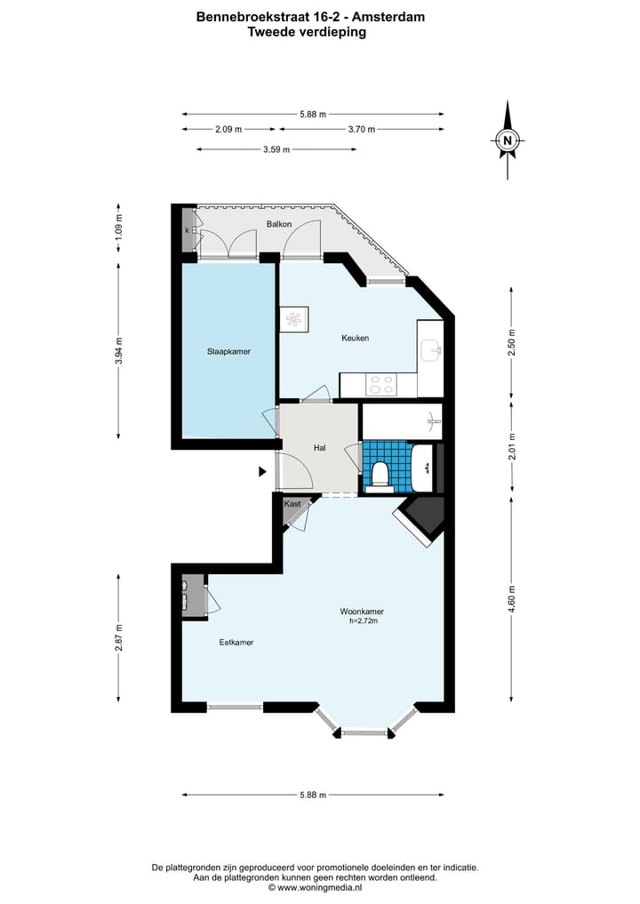 Photo 25 of Bennebroekstraat 16-2