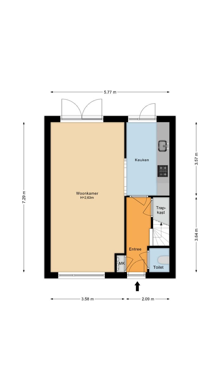 Foto 33 van Burgemeester Honijkstr 28