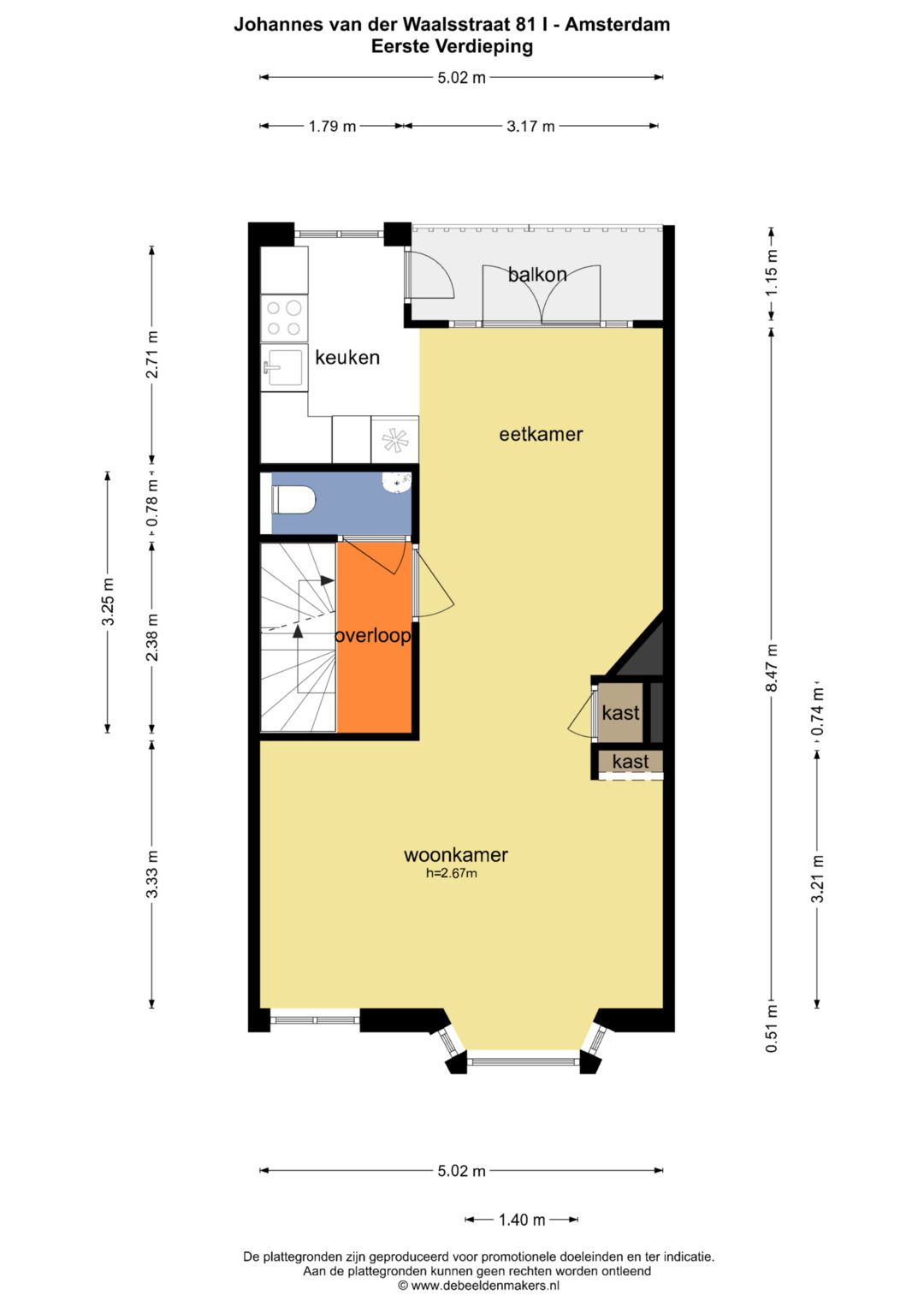 Foto 27 van Johannes van der Waalsstraat 81-1