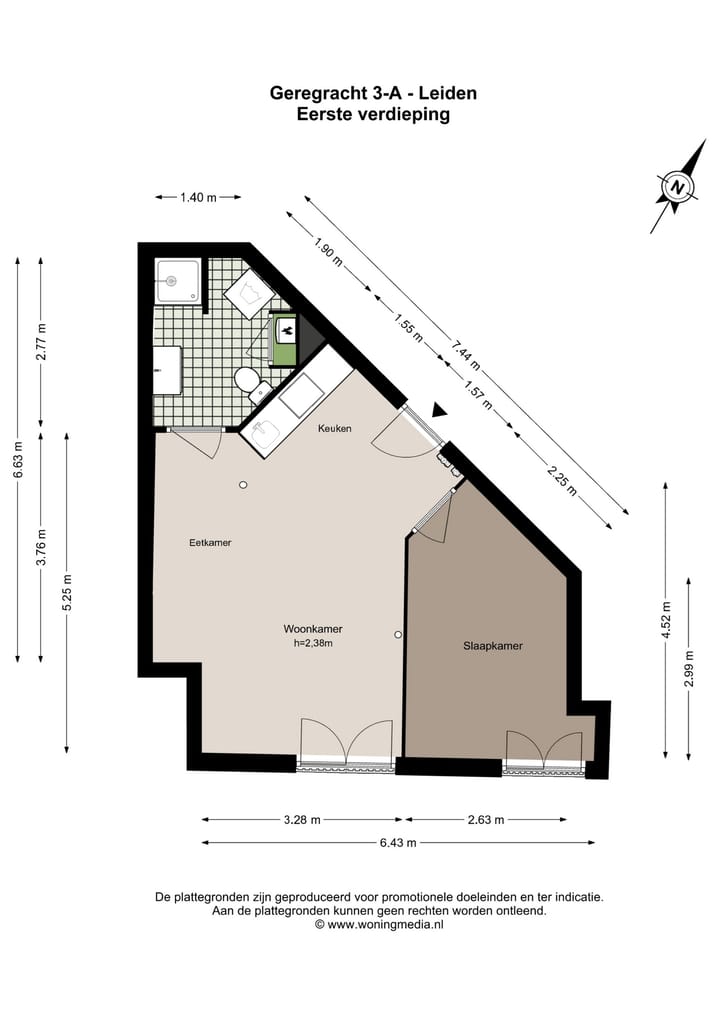 Foto 24 van Geregracht 3-A