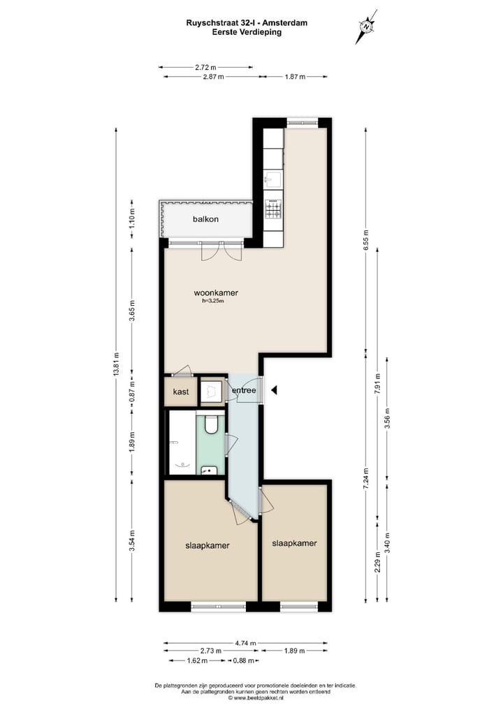 Foto 24 van Ruyschstraat 32-1