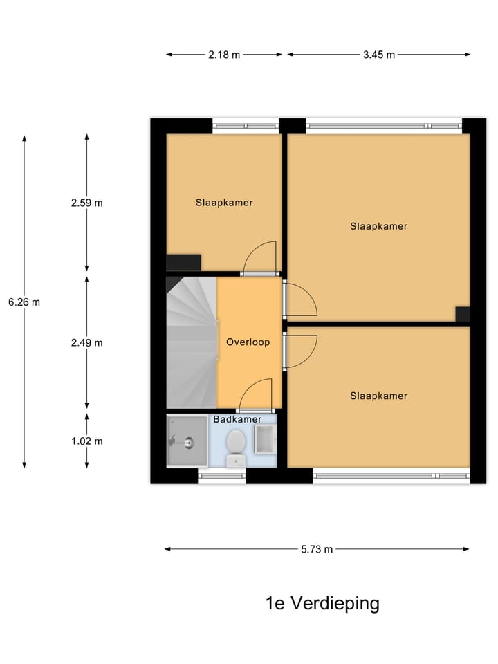 Foto 32 van Fresiastraat 49