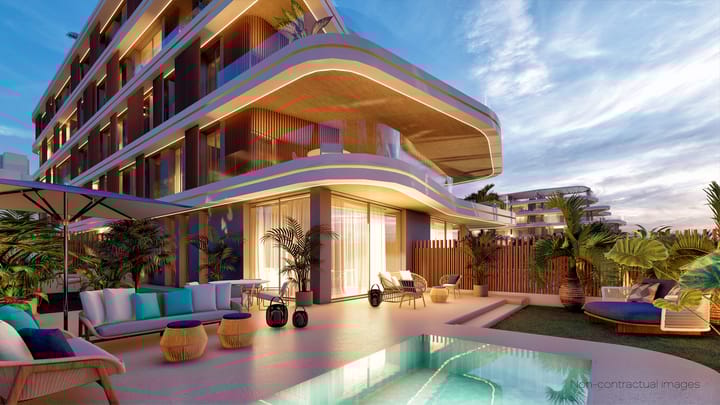 Foto 1 van Santa Eulalia Marina - Waves Unit 1001