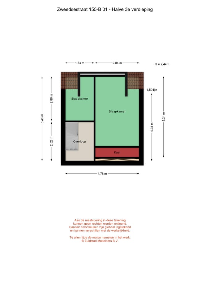 Foto 28 van Zweedsestraat 155-B01