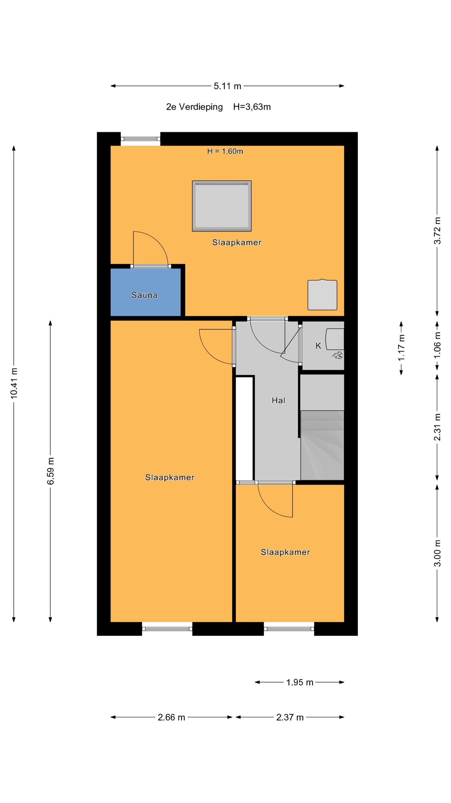 Foto 50 van Burgemeester van der Veldestraat 80