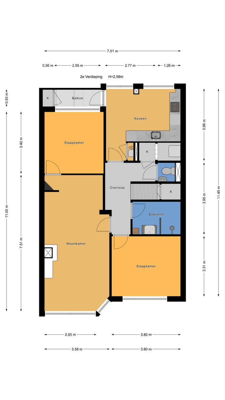 Foto 12 van Duivelandsestraat 23