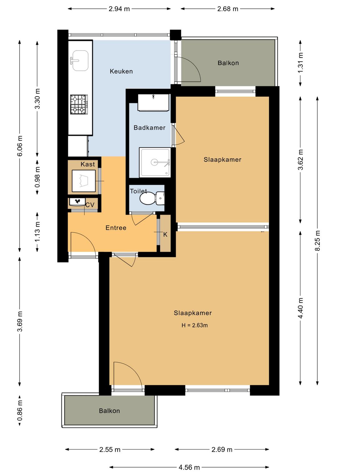 Foto 32 van Dirk Bonsstraat 10-2
