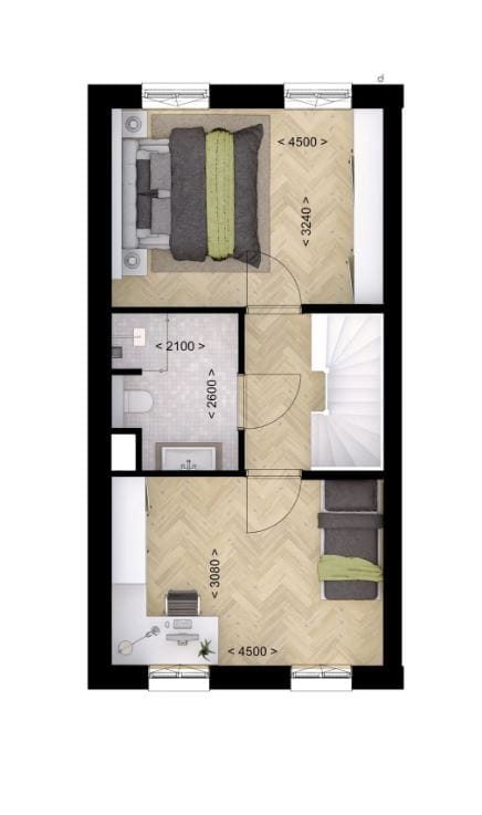 Foto 3 van C (Bouwnr. 1)