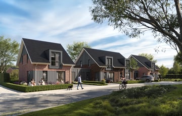 Foto van Mierlo's Mooiste - levensloopbestendige tweekapper type H 2-onder-1-kapwoning