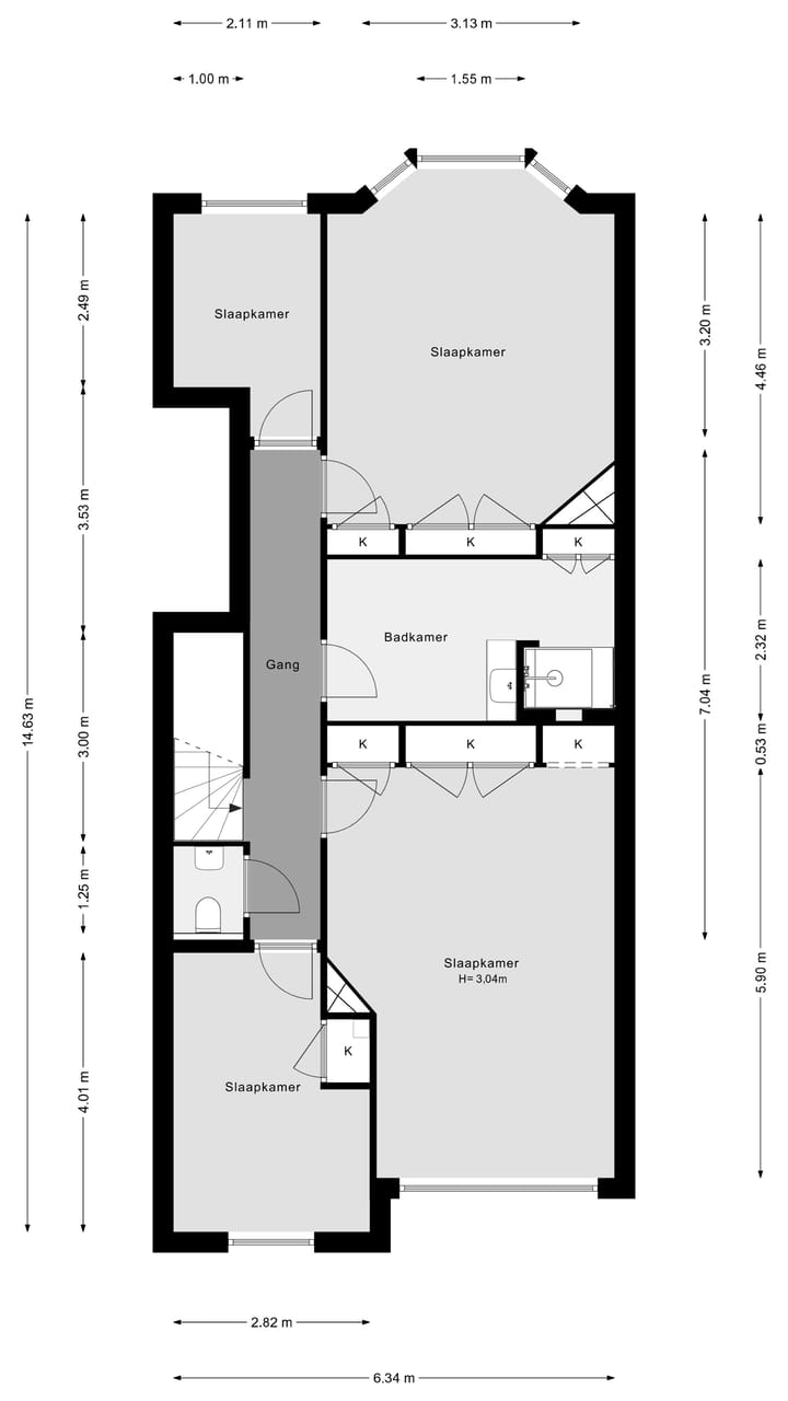 Photo 46 of Graaf Florisstraat 124-A