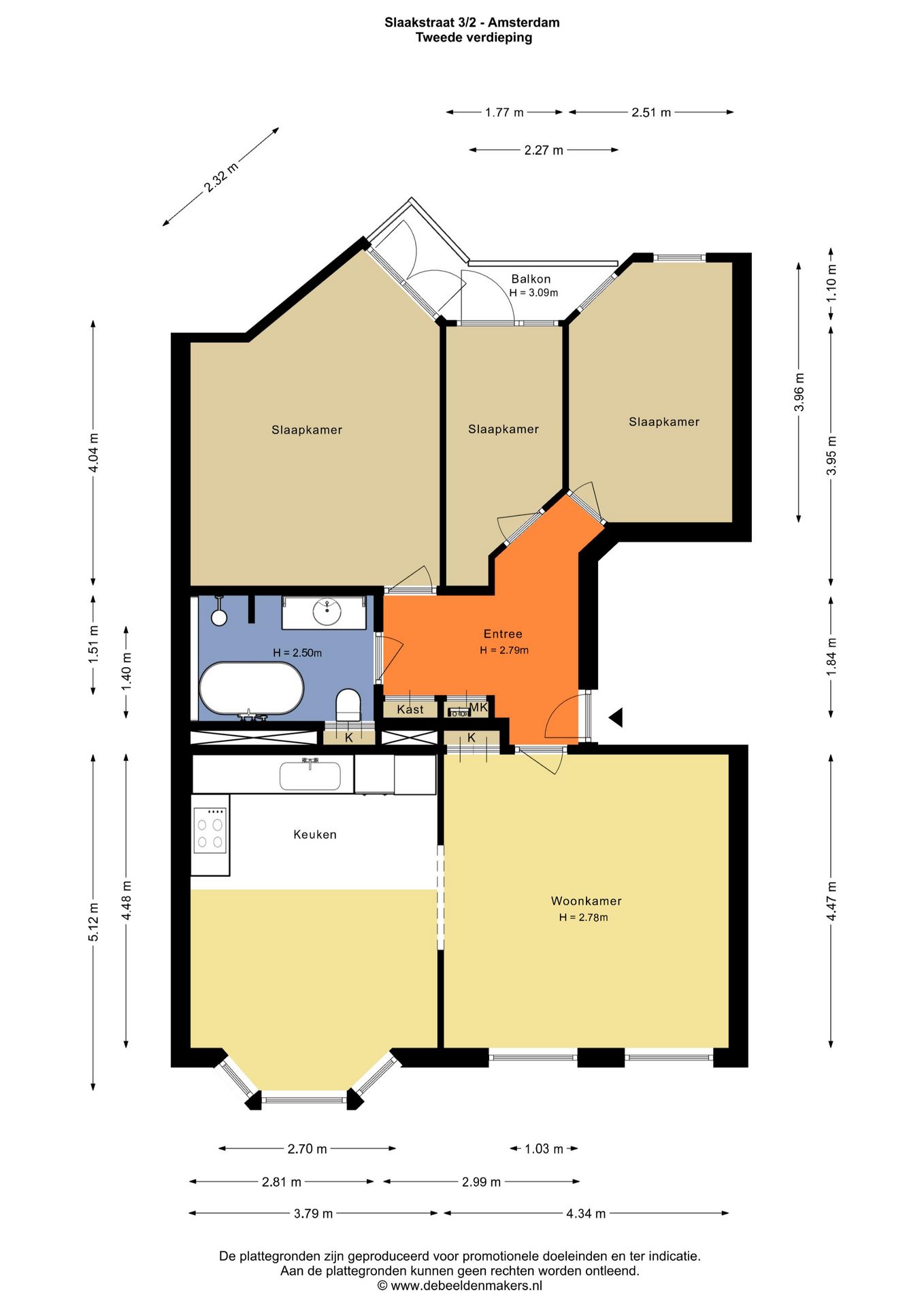 Foto 30 van Slaakstraat 3-2