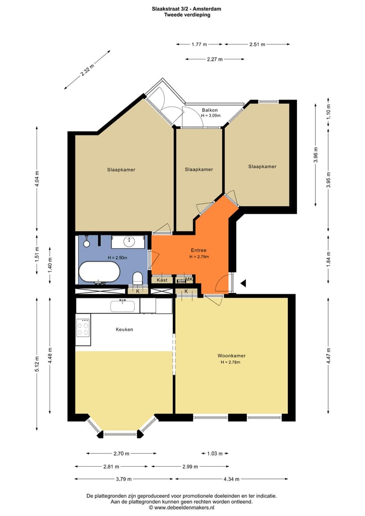 Foto 30 van Slaakstraat 3-2