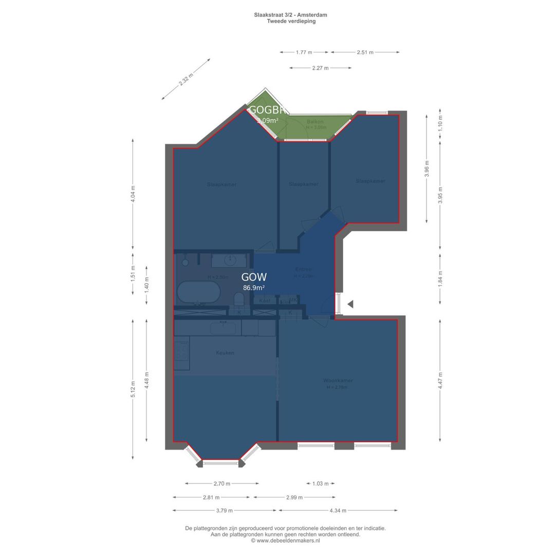 Foto 32 van Slaakstraat 3-2