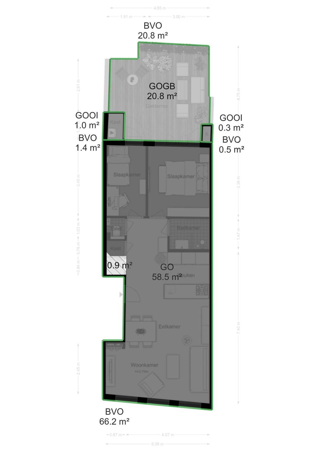 Foto 41 van Tweede Van der Helststraat 6-1